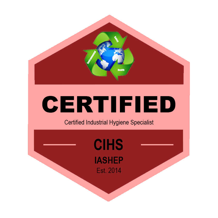 Certified Industrial Hygiene Specialist (CIHS) badge